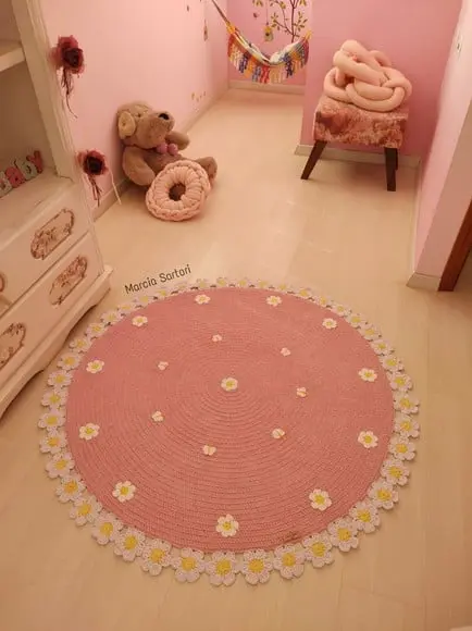 Tapete Infantil Flores
