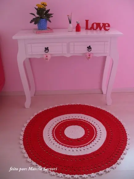 Tapete infantil redondo
