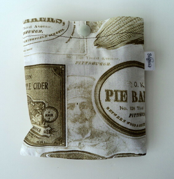 Bolsa Sacola em Tecido Beguis Bege Gourmet Chef