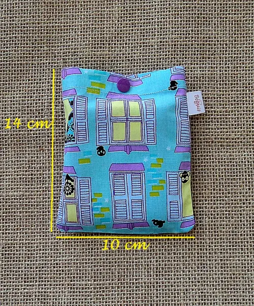 Bolsa Sacola em Tecido Beguis Salmao