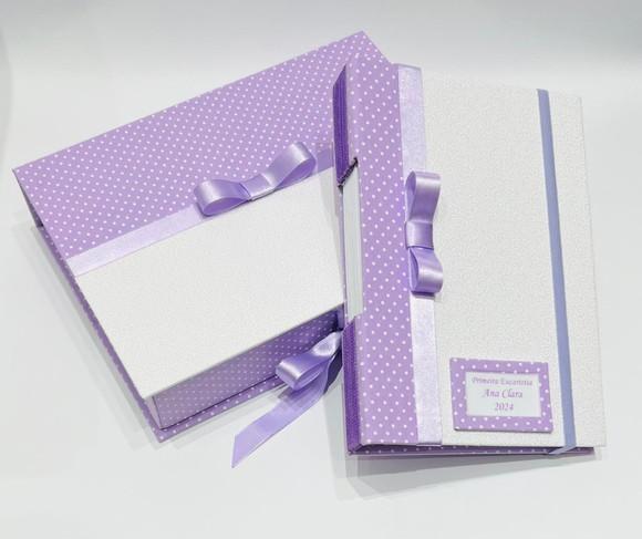 Caderno Primeira Eucaristia com Caixa Luxo