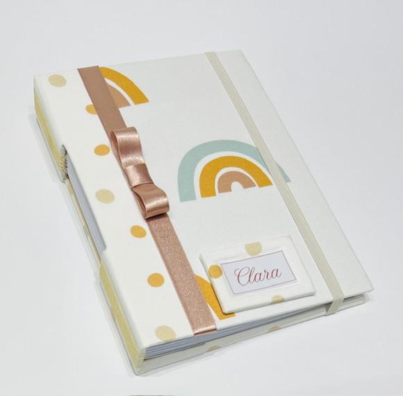 Livro do Bebê Luxo - Arco-íris Boho