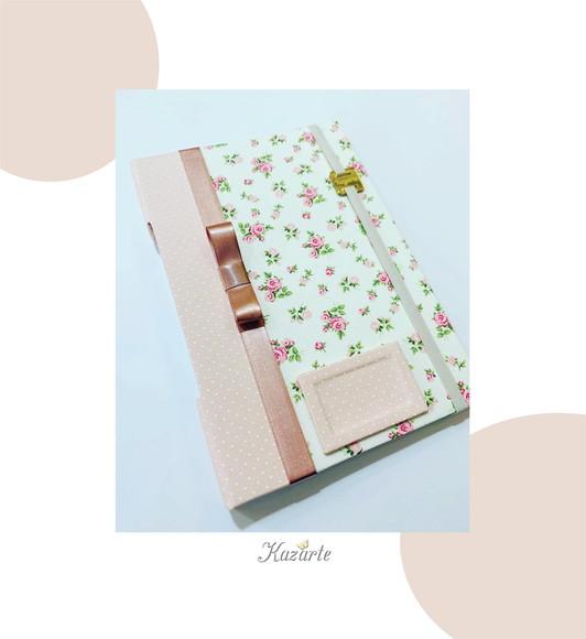 Livro do Bebê Luxo - Floral