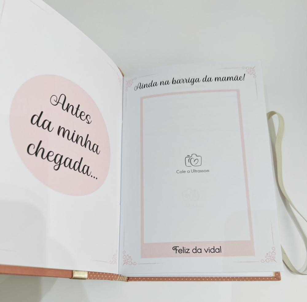 Livro do Bebê Luxo - Corações 2