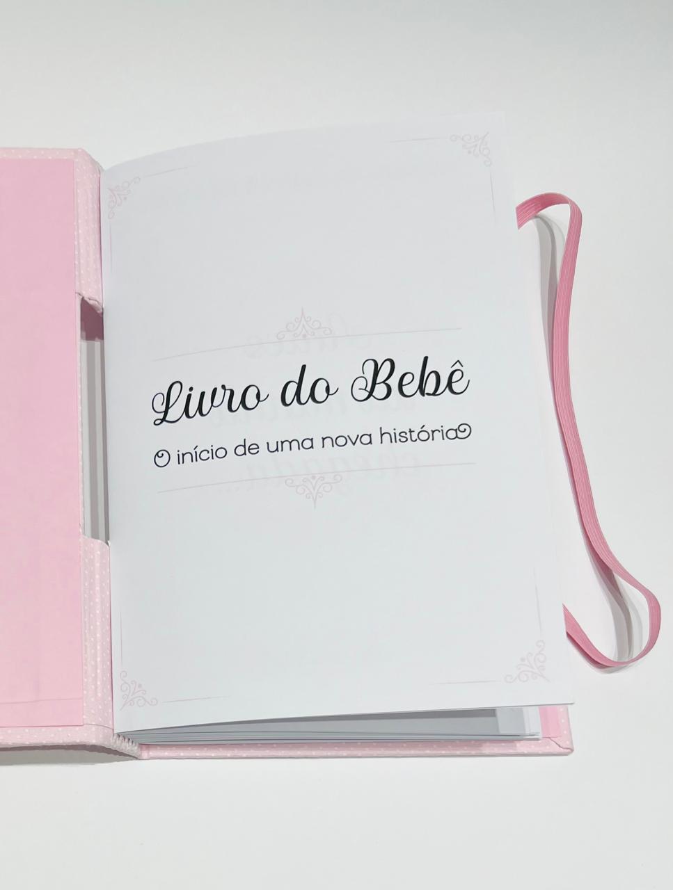 Livro do Bebê Luxo - Floral 2