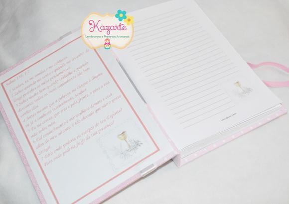 Caderno Primeira Eucaristia com Caixa