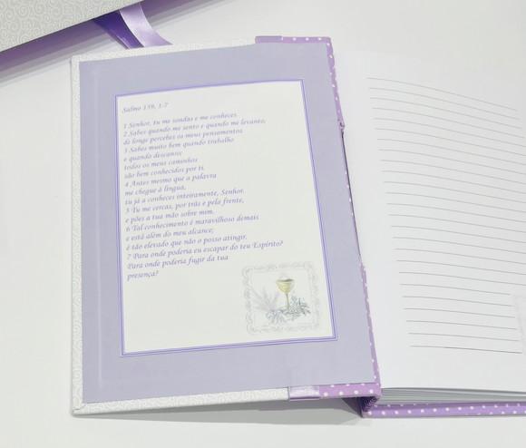 Caderno Primeira Eucaristia com Caixa