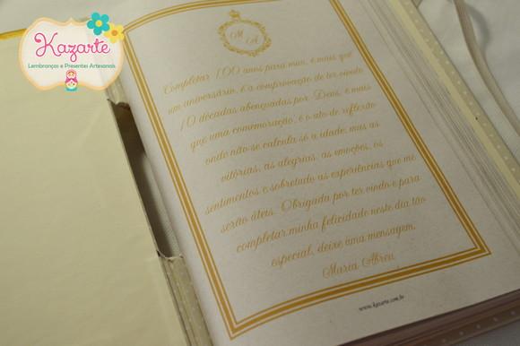 Livro para Mensagem
