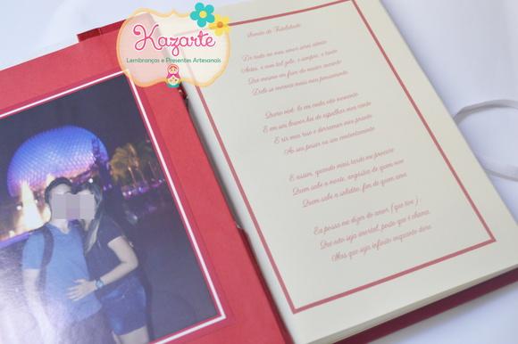 Livro para Mensagem - Casamento
