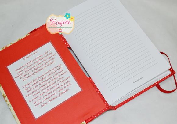 Livro para Mensagem
