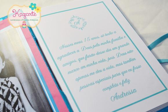 Livro para Mensagem