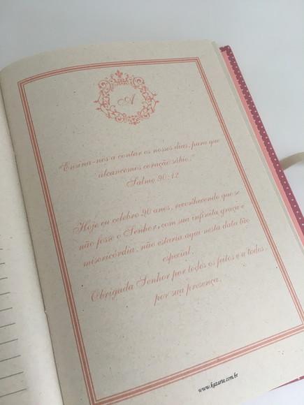 Livro para Mensagem