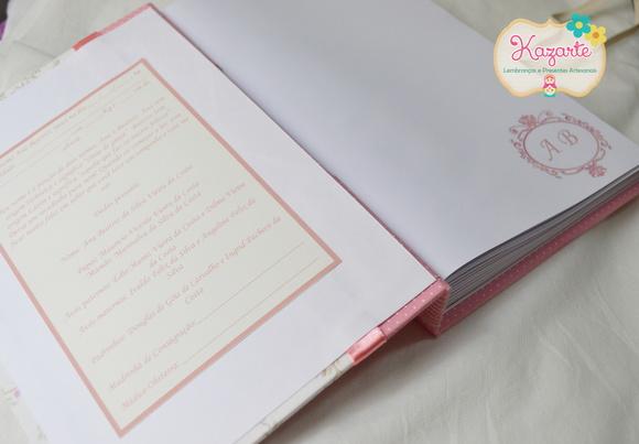 Livro para Mensagem