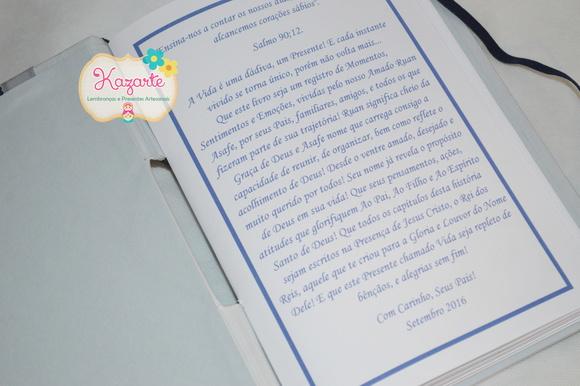 Livro para Mensagem