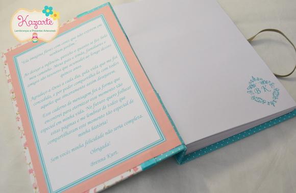 Livro para Mensagem - 15 Anos