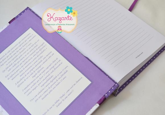 Livro para Mensagem - 15 Anos