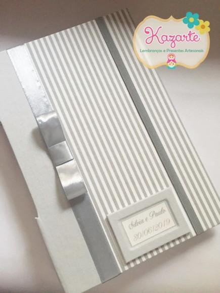 Livro para Mensagem - Bodas de Prata