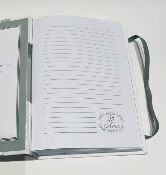 Livro para Mensagem - Bodas de Prata