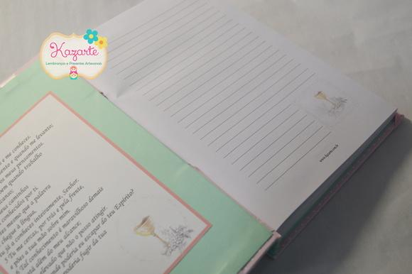Livro para Mensagem - Primeira Eucaristia