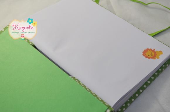 Livro para Mensagem - Safari