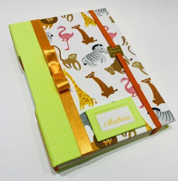Livro para Mensagem - Tema Safari
