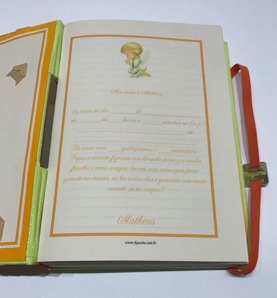 Livro para Mensagem - Tema Safari