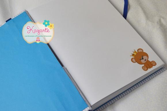 Livro para Mensagem - Ursinho