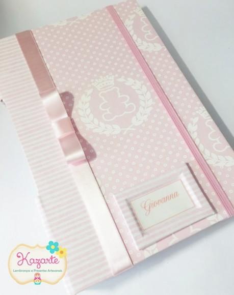 Livro para Mensagem Maternidade - Ursinha Princesa