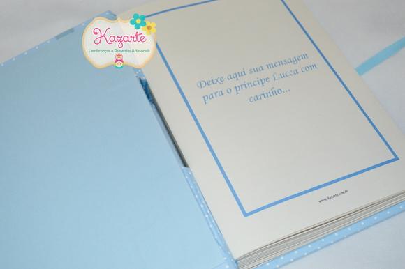 Livro para Mensagem Pequeno Príncipe