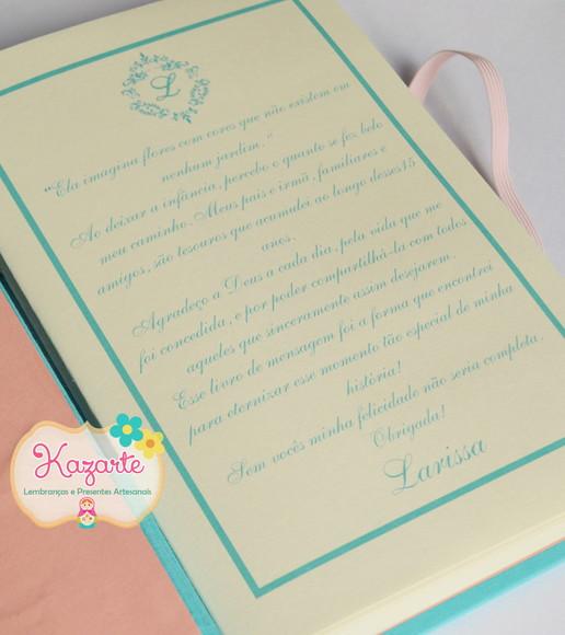 Livro para Mensagens
