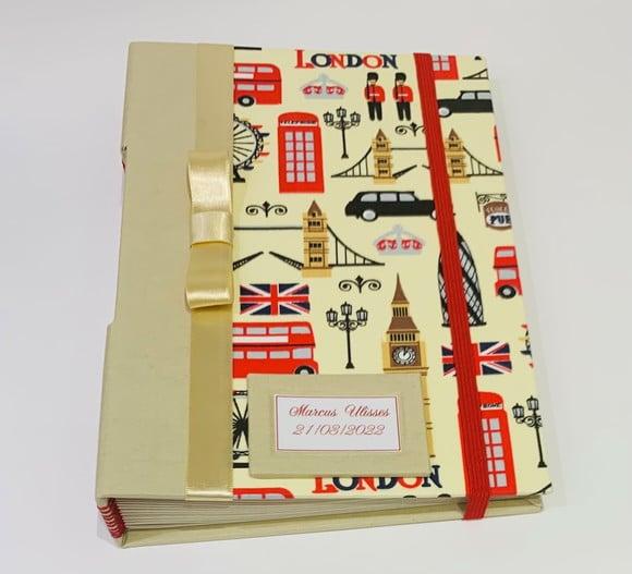 Livro para Mensagens - Londres