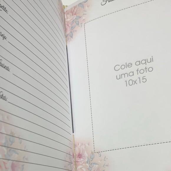 Diário da Gestante Luxo - Floral