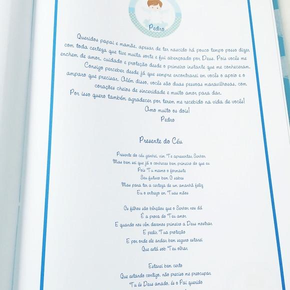 Livro para Mensagem Grande