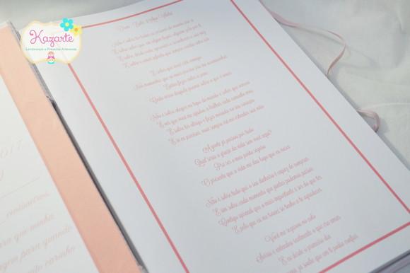 Livro para Mensagem Grande