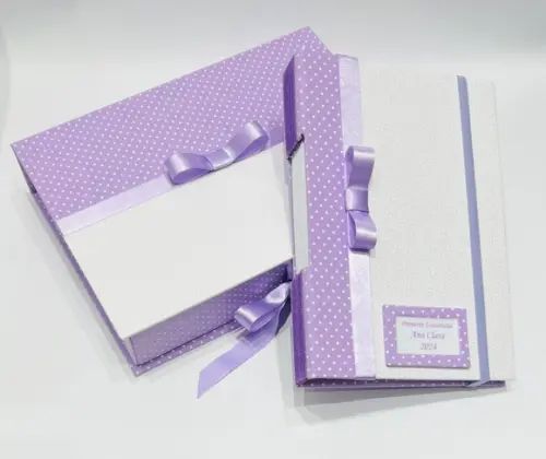Caderno Primeira Eucaristia com Caixa Luxo