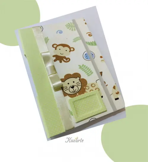 Livro do Bebê Luxo - Safari