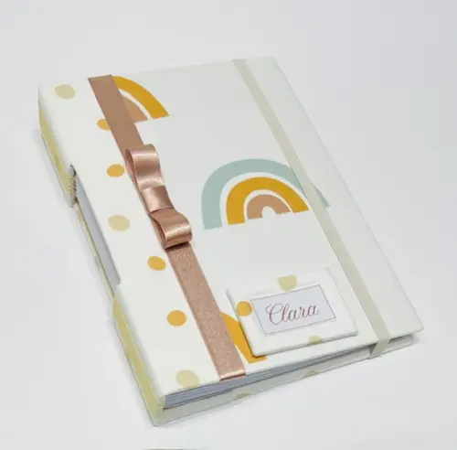 Livro do Bebê Luxo - Arco-íris Boho
