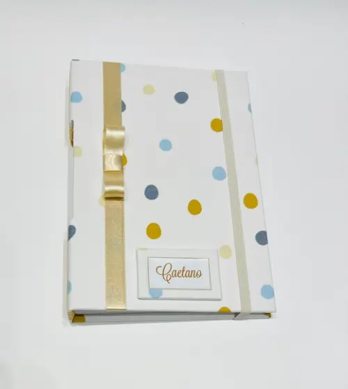 Livro do Bebê Luxo - Poá Colorido 1