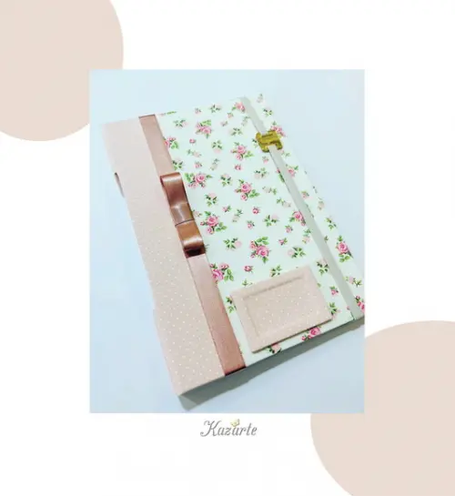 Livro do Bebê Luxo - Floral