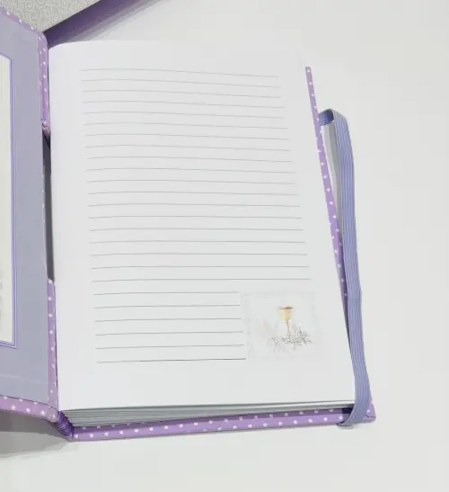 Caderno Primeira Eucaristia com Caixa Luxo