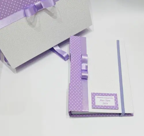 Caderno Primeira Eucaristia com Caixa Luxo