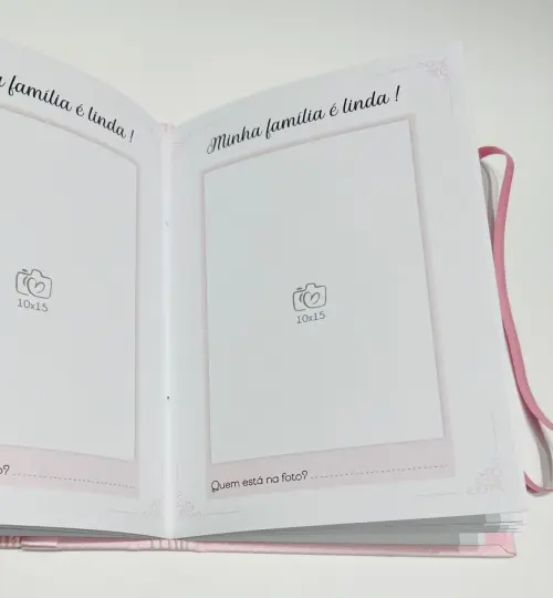 Livro do Bebê Luxo - Floral 2