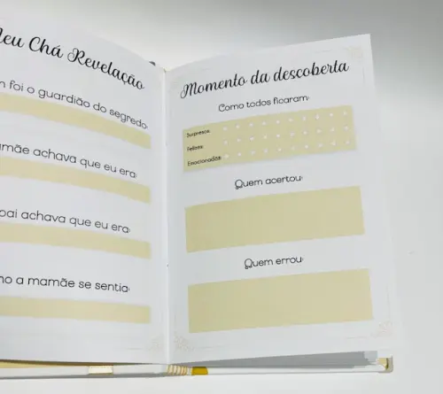 Livro do Bebê Luxo - Realeza