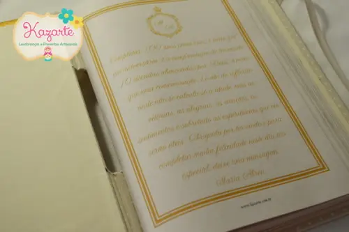 Livro para Mensagem