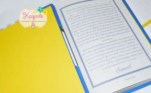 Livro para Mensagem