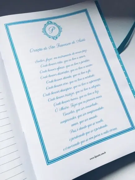 Livro para Mensagem