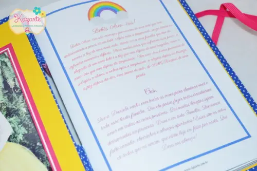 Livro para Mensagem