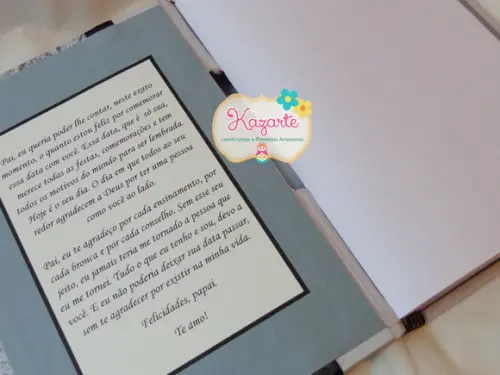 Livro para Mensagem