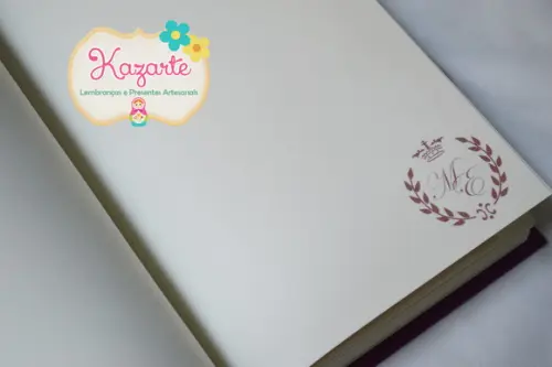 Livro para Mensagem - 15 Anos