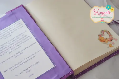 Livro para Mensagem - 15 Anos